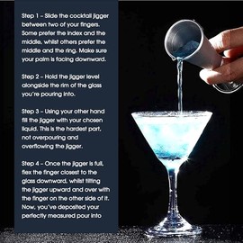 Premium Stainless Steel Jigger – US Standard Double-Sided Cocktail Measuring Tool for Precise Drink Mixing, Durable Bar Accessory 2 Oz. Capacity