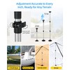 OCEANBROAD Boat Cover Support Poles Adjustable Telescoping Aluminum - Universal