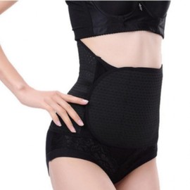 Postpartum Abdominal Binder for Pregnant Women, C-section, Before and After Childbirth Abdominal Binder Black/XL 2ea