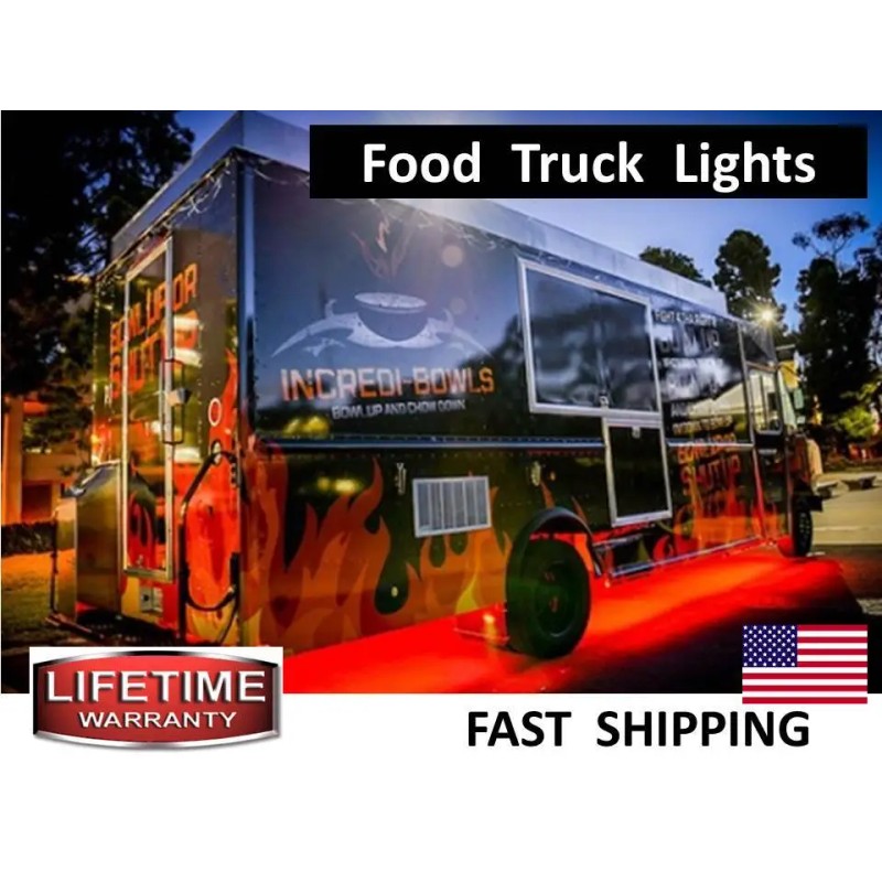 CH Food Truck Trailer LED Lighting KIT --- Concession Truck