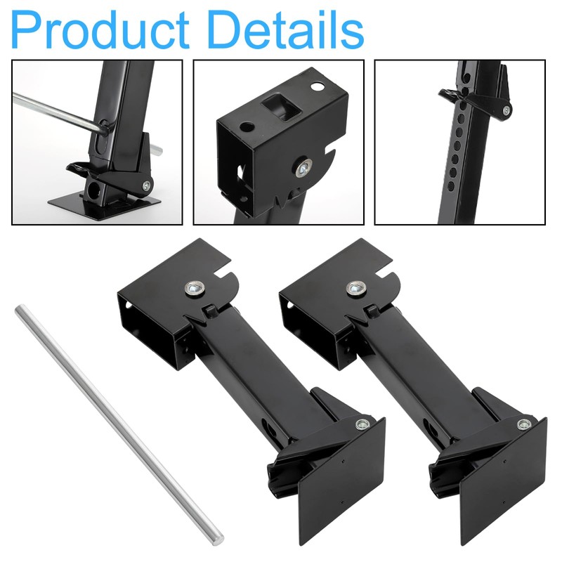 Yesland 2 Pack Trailer Stabilizer Jacks, Telescoping RV Camper Accessories