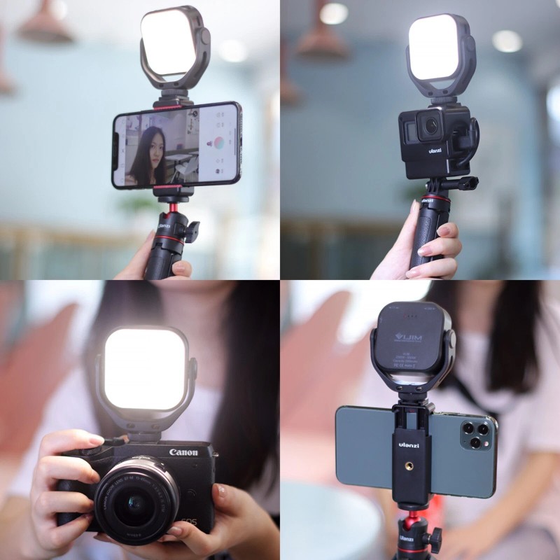 Universal Ulanzi VIJIM VL66 LED Video Light with 360 Rotation