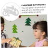 COHEALI 2pcs Christmas Metal Cutting Dies for DIY Cards Making