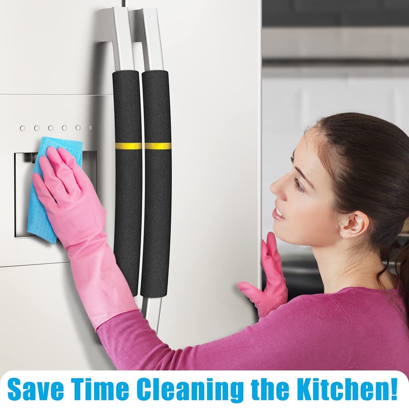 ELCOOR Refrigerator Handle Covers, 5PCS, Safeguard Your Kitchen and Appliances