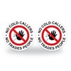 Set of 2 No cold callers, no sales people Safety