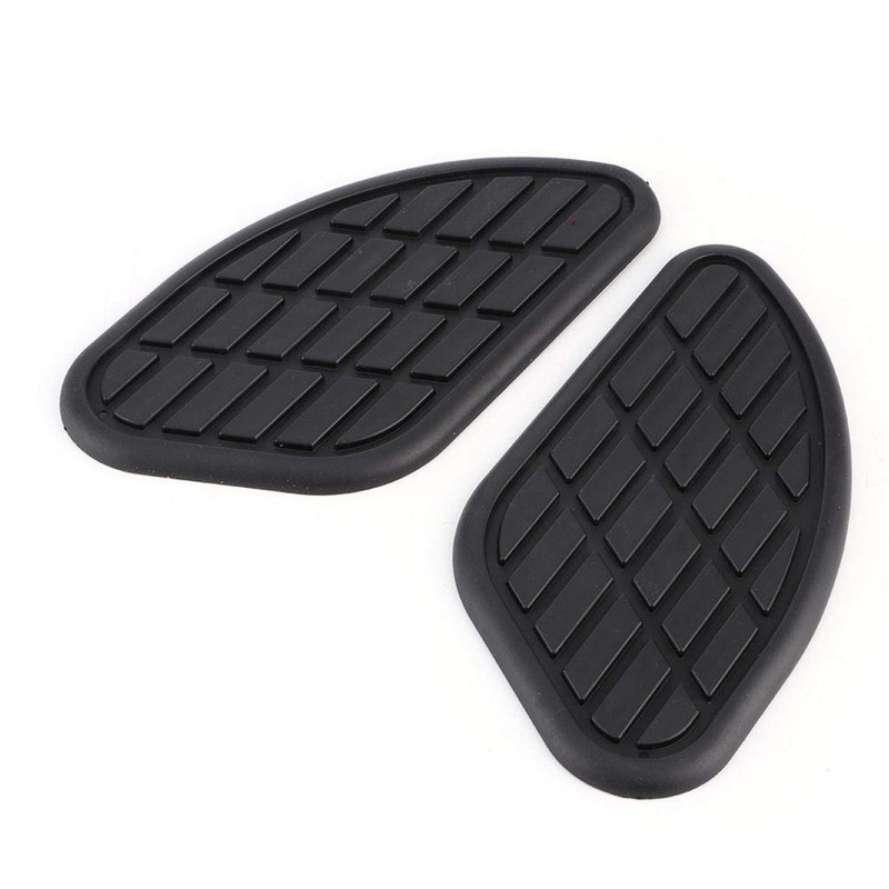 2 x Motorcycle Fuel Tank Traction Pad Protector Vintage Universal