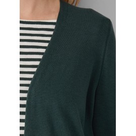 s.Oliver Cardigan aus Viskose-Baumwoll-Mix tannengrün 42