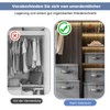 Generisch Lockable Box, Fabric Storage Box, Storage Box with Lid,
