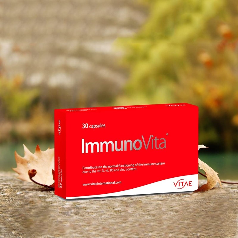 Vitae ImmunoVita 15 Capsules, Yeast Betaglucans, Vitamin D3, Vitamin B6