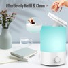 MEGAWISE 3.5L Cool Mist Humidifier with Top Refill, Large Capacity
