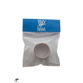 Condiment bundle with 100 Tiny Kiwi labels and 250 1 oz souffle cups with lids.