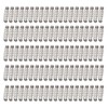 Youngy 100Pcs Fishing Hook Spring Fishing Hook Steel Swivels Spring