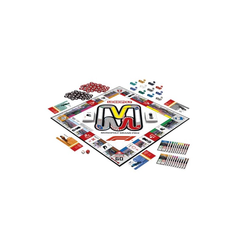 Hasbro Games Juego de Mesa Monopoly Edición F1
