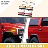 A ABSOPRO LED Side Marker Light 25952319 Front Rear Turn