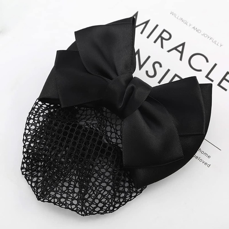Bowknot Hair Bun Clips, Bowknot Hair Net Clips, Bowknots Hair