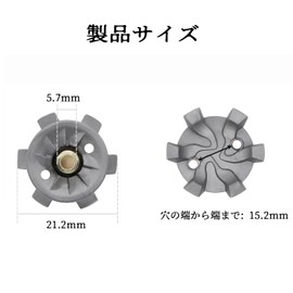 ChasCoCo Golf Shoe Tacks Golf Soft Spikes Stinger Shoes Replacement Spikes Tacks 14 Pieces (Gray)