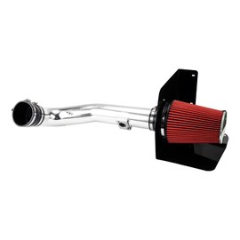 Zoncar Air Intake Kit, Cold Air Intake Pipe Kit Replacement for 2009-2013 Silverado 1500 Sierra 1500 5.3L/6.0L V8 2009-2013 Escalade/Avalanche V8, RED