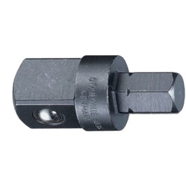 Stahlwille 32210001 Impact Screwdriver Adaptors - Outside Hexagons, 3/8" Size for IMPACT Screwdriver No 4030, Versatile and Reliable Tool Kit Addition, Length 38mm, Weight 43g, Made in Germany