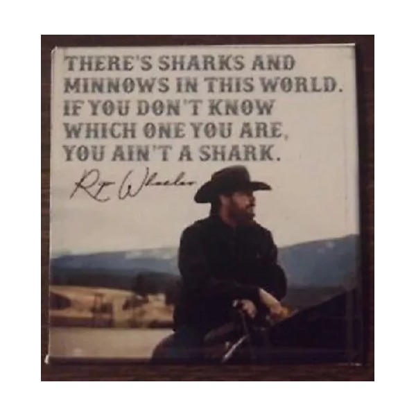 Unbranded Yellowstone Rip Quote refrigerator magnet 3 1/2 x 4