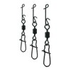 Jenzi No Knot Connector with Swivels and Snaps, x-strong 24kg