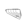 Croydex Stainless Steel Corner Soap Dish, 10 Year Rust Free