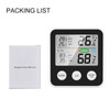 High Precision Magnetic Thermometer Hygrometer Digital Thermo-Hygrometer with LCD Screen