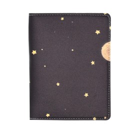 Snogisa Passport Cover for Kids, Women and Men,Travel Documents Organizer Protecto,Travel Passport Holder,Passport Holder Cover Travel Wallet (space)