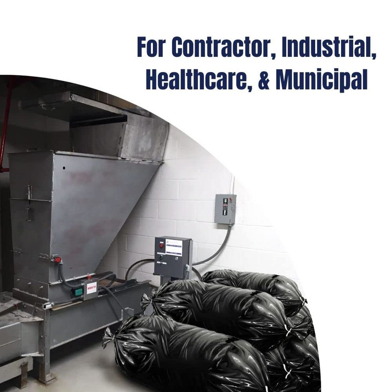 Plasticplace Compactor Tubing │ 4 Mil │ Black │ 32”