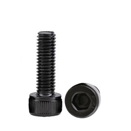 100pcs M3 x 12mm 12.9 Grade Alloy Steel Hex Socket Head Cap Screws Bolts,Black Oxide Finish