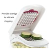 Onion Chopper Vegetable Chopper Vegetable Cutter, Container with Easy Pour