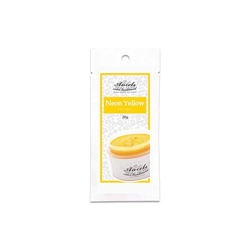 Enchantes Color Treatment Butter, 0.7 oz (20 g), Neon Yellow