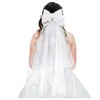 Framendino, Wedding Bridal Veil Elegant Hair Bow With Clip for