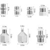 MAGICROSE 7 pcs of Airbrush Adaptor Set Airbrush Fitting Airbrush