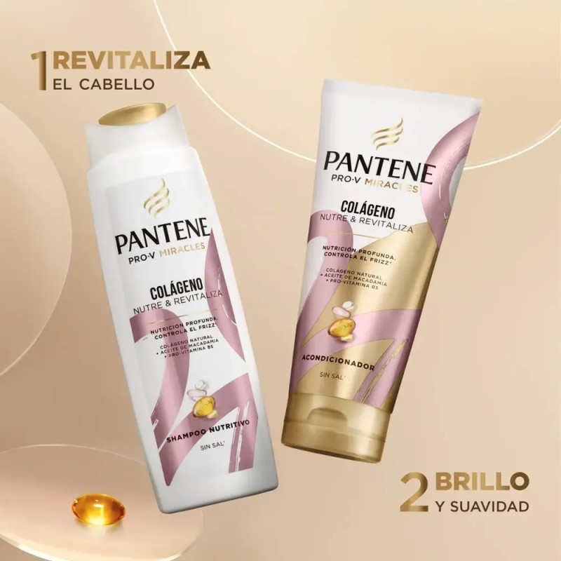 Pack PANTENE, Shampoo Nutritivo 300 ml + Acondicionador 250 ml