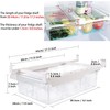 Pull Out Fridge Drawer Organizer Refrigerator Drawer Organizer - Pull