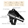 BMYUK Anti-Pull Dog Harness Reflective Elements Carabiner Design Adjustable Breathable