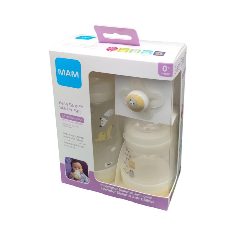 MAM Starter Set for Newborns G125 with 2 Bottles -