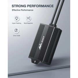 Nilight H11/H9/H8 LED CANbus Decoder Anti-Flickerin - H13/9008