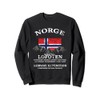 Wikstroem Norway Nordland Lofoten Expedition Used Look Sweatshirt, black
