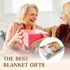 Hudiegify Retirement Gift for Woman 2025-60" x50 Funny Blanket, Best