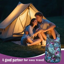 Taiyyi Ultralight Folding Backpack, Waterproof, Ultralight Backpack, Travel Backpack, Small Hiking Backpack for Men and Women, Suitable for Camping, Hiking, Cycling (Blue)