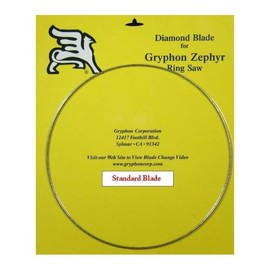 Gryphon 7" Ring Saw Replacement Blade – Omni-Directional Round Blade for Zephyr Saws – Cuts Glass, Tile, Stone & More