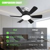 Socket Ceiling Fan Light with Remote and 1 Socket Extender,