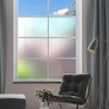 Frosted Glass Window Film Non Adhesive, Static Cling,Window Privacy Film