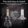 SHENKENUO For Hyundai Tiburon 2007 2008 6000K LED Headlight High
