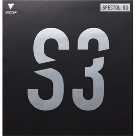 VICTAS 210030 Table Tennis Rubber Spectrum S3 Surface Soft Speed High Tension Attack Red 1.6