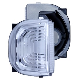 Replacement Driver Left Side Door Mirror Turn Signal Light Indicator with Bulb for Freightliner Mercedes Sprinter 1500 2500 3500 from 2019 to 2024