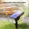 Solar Landscape Spotlights LED Outdoor IP65 Waterproof Solar Spotlight for