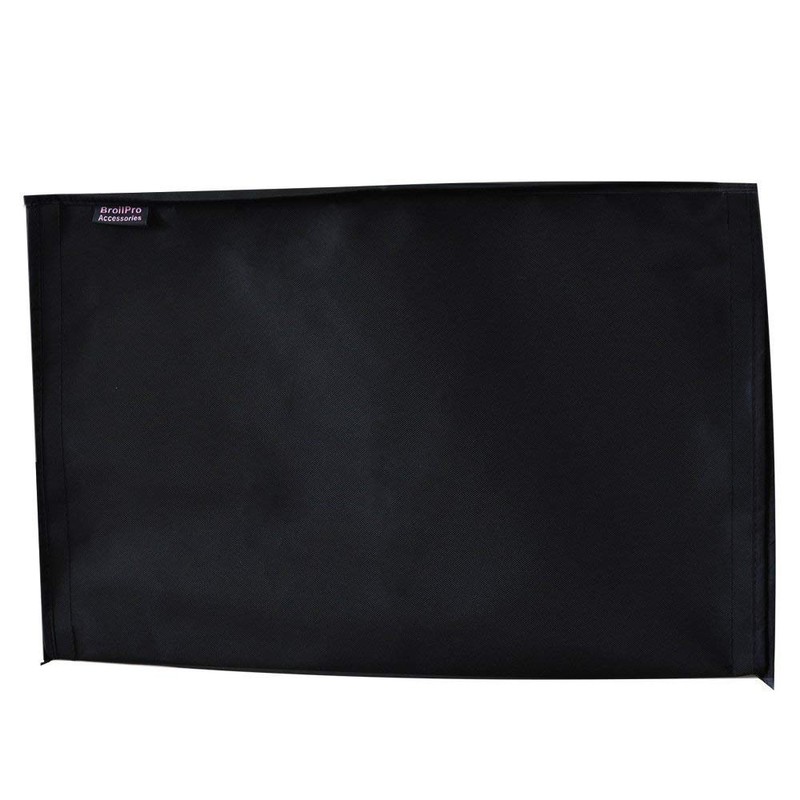 BroilPro Accessories Outdoor 75" -78" TV Set Cover,Scratch Resistant Liner