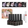Brillo Reflectante 9d Esmalte Ojo Gato Gel Ojo Gato Diamante